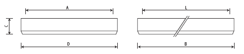 Технические характеристики светильника PRB/S с зеркальной параболической решеткой