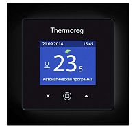 Терморегулятор Thermoreg TI-970 Black программируемый сенсорный с цветным дисплеем (Швеция)