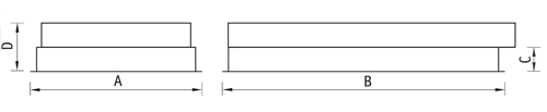 Технические характеристики светильника WRS/R с белой экранирующей решеткой