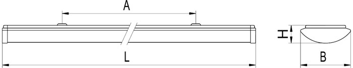 Технические характеристики светильника ЛПО46 Luxe Line